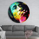 Bob Marley Glass Wall Art