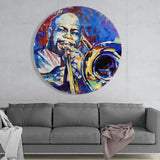 Music Glass Wall Art