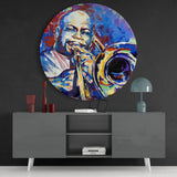 Music Glass Wall Art