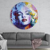 Marilyn Monroe Glass Wall Art