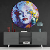 Marilyn Monroe Glass Wall Art