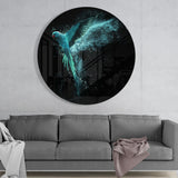 Bird Glass Wall Art