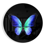 Schmetterling Glasbild