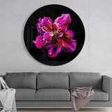 Flower Glass Wall Art