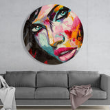 Women's Glass Wall Art