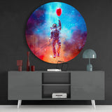 Astronaut Glass Wall Art