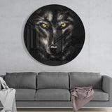 Wolf Glass Wall Art