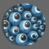 Evil Eye Bead Glass Wall Art