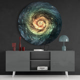 Space Glass Wall Art