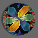 Colorful Flower Glass Wall Art