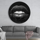 Lip Glass Wall Art