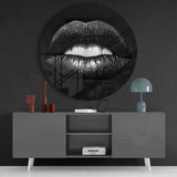 Lip Glass Wall Art