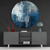 Abstract Glass Wall Art