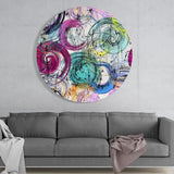 Loop Glass Wall Art