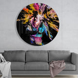 Dance of the Spirit Glass Wall Art