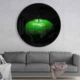 Apple Glass Wall Art