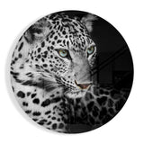 Leopard Glasbild