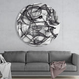 Smoke Glass Wall Art