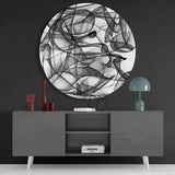 Smoke Glass Wall Art