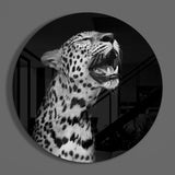 Leopard Glass Wall Art