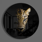 Leopard Glass Wall Art