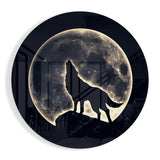 Wolf Glass Wall Art