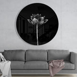 Flower Glass Wall Art