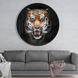 Tiger Glass Wall Art