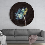 Flower Glass Wall Art