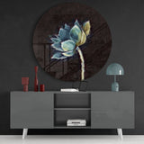 Flower Glass Wall Art