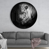 Tiger Glass Wall Art