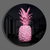 Pineapple Glass Wall Art