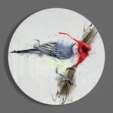 Bird Glass Wall Art