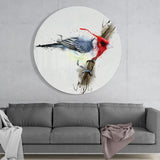 Bird Glass Wall Art