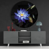 Flower Glass Wall Art