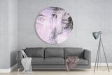 Abstract Glass Wall Art