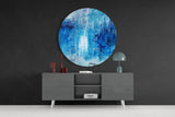 Abstract Glass Wall Art