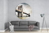 Brooklyn Bridge Glass Wall Art