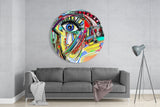 Abstract Complex Glass Wall Art