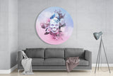 Skull Glass Wall Art