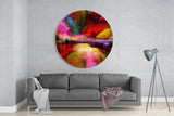 Color Explosion Glass Wall Art