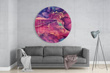 Abstract Flow Glass Wall Art