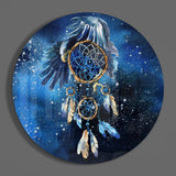 Dreamcatcher Glass Wall Art