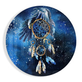 Dreamcatcher Glass Wall Art