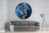 Dreamcatcher Glass Wall Art