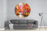 Colors of the Forest Glass Wall Art