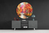 Colors of the Forest Glass Wall Art