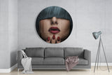 Bangs Glass Wall Art