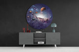 Planets Glass Wall Art