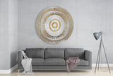 Abstract Loop Glass Wall Art